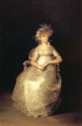 Francisco Goya Countess of Chinchon France oil painting artist